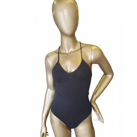 NEW NIKIBIKI women's tie back bodysuit in black - Picture 1 of 3
